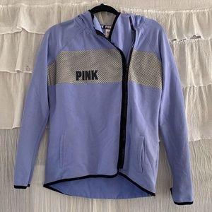 PINK Victoria's Secret Purple Zip Up Hoodie